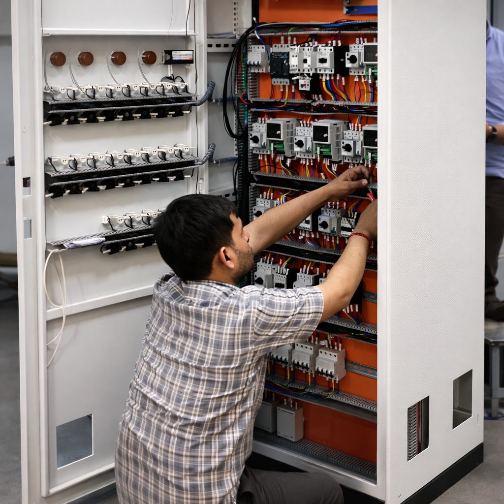 Automation Tech Panel Gemtech Power Control | HT LT Panel & Compact Substation Manufacturer